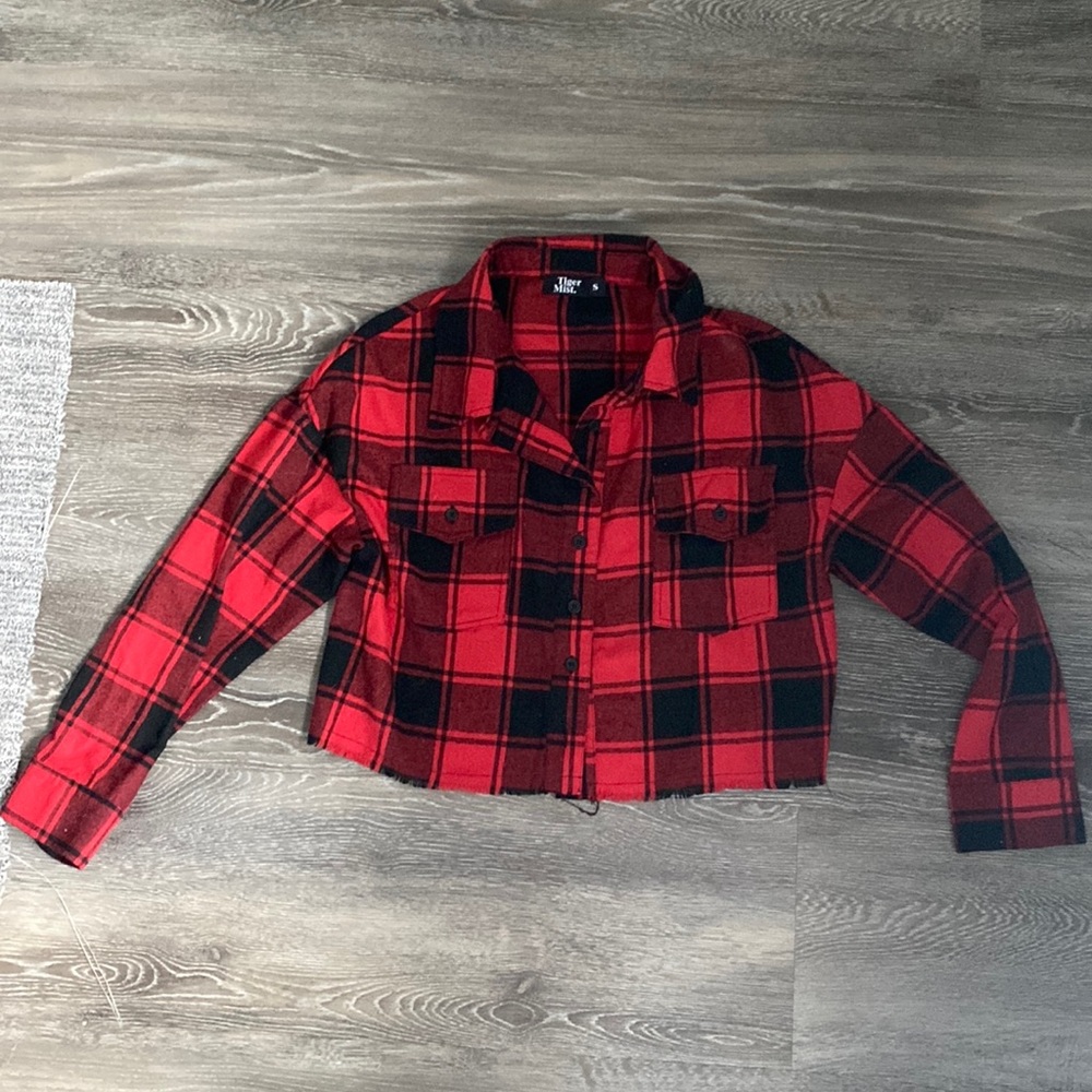 Tiger Mist plaid shirt